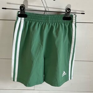Adidas Green Athletic Shorts